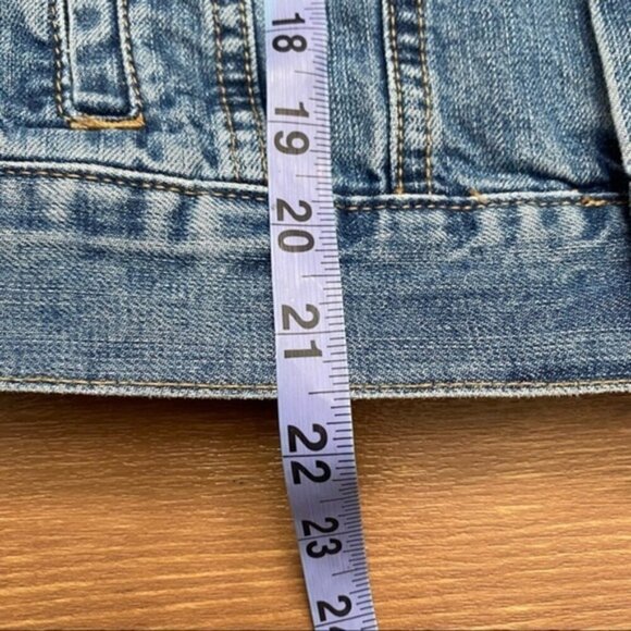 NWT Zara Printed Denim jacket Mickey Disney 6855 Women Size Small - Picture 10 of 12